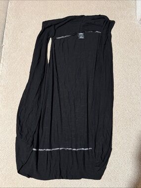 Vanity Black Lightweight Open Front Cardigan